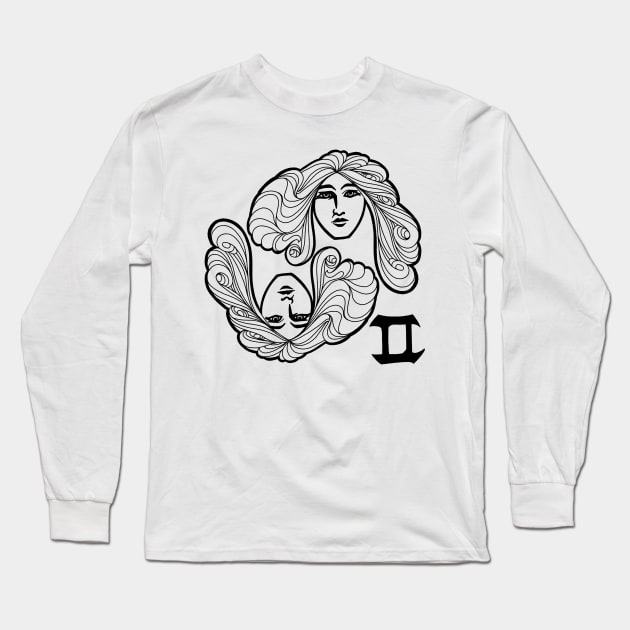 TWINS Long Sleeve T-Shirt by TheCosmicTradingPost